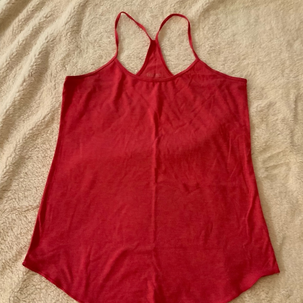 Large - MUDD Coral Racerback tank top